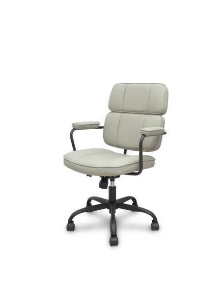 Piqueras y Crespo Silla Opti518 basculante simipiel beige