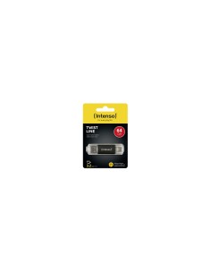 Intenso 3539490 unidad flash USB 64 GB USB Type-A / USB Type-C 3.2 Gen 1 (3.1 Gen 1) Antracita 2