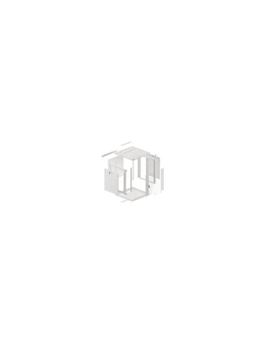 Lanberg WF01-6612-10S armario rack 12U Bastidor de pared Gris