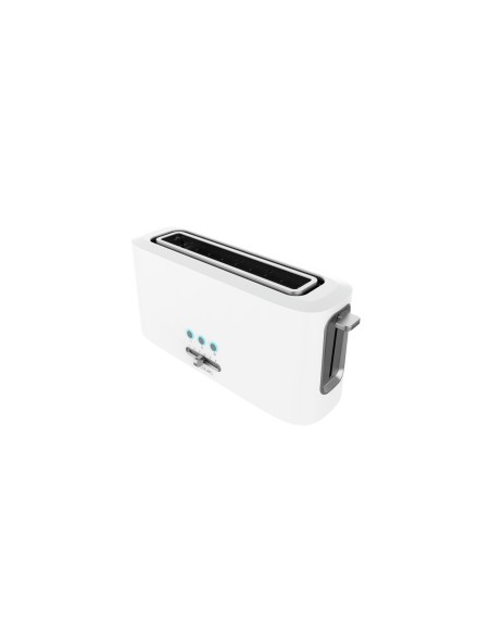 Cecotec 03189 tostadora 2 rebanada(s) 980 W Blanco