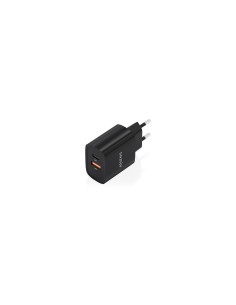 AISENS Cargador GaN 30W, 1xUSB-C PD3.0 QC4.0, 1xUSB-A QC3.0, Negro 2