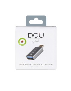 DCU Advance Tecnologic 30402030 cambiador de género para cable USB A USB C Gris 2