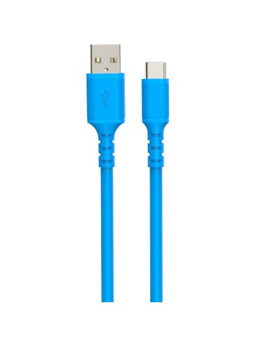 DCU Advance Tecnologic 30402075 cable USB 1 m USB 2.0 USB A USB C Azul