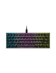 Corsair K65 RGB MINI 60% Mechanical Gaming teclado USB QWERTY Inglés, Español Negro