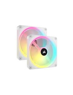 Corsair CO-9051008-WW sistema de refrigeración para ordenador Carcasa del ordenador Ventilador 14 cm Blanco 2 pieza(s)
