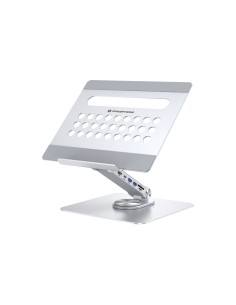 Conceptronic DONN27G soporte para ordenador portátil Plata