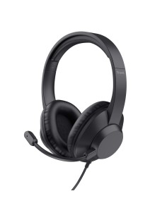 Trust Ayda Max Auriculares Alámbrico Diadema Oficina/Centro de llamadas Negro