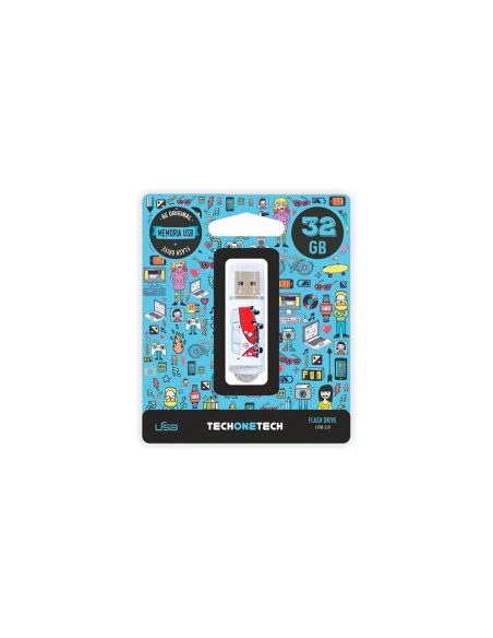 MEMORIA USB 2.0 TECH ONE TECH 32GB CAMPER VAN-VAN TEC4004-32