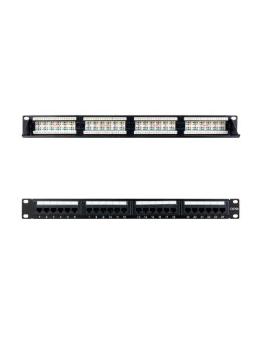 Nanocable 10.21.4124 panel de parcheo 1U
