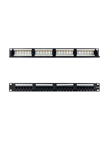 Nanocable 10.21.4124 panel de parcheo 1U