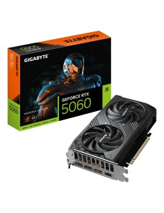 GIGABYTE GeForce RTX 5060 WINDFORCE MAX OC 8G Tarjeta Gráfica ? 8 GB GDDR7, 128 bits, PCI-E 5.0, 2512 MHz Frecuencia del núcleo,