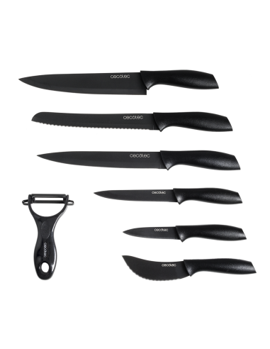 Set 7 cuchillos titanium