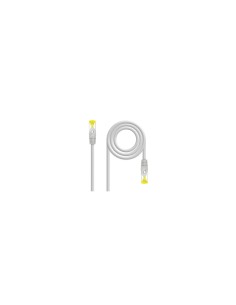 LATIGUILLO RJ45 UTP LSZH CAT.6A SFTP AWG26 NANOCABLE BLANCO 10.20.1900