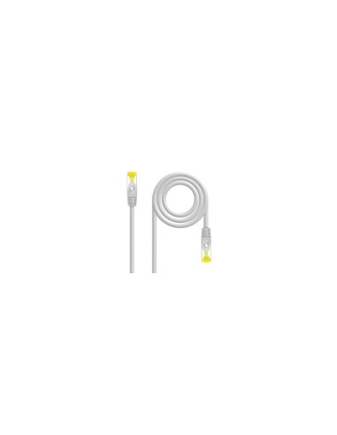 LATIGUILLO RJ45 UTP LSZH CAT.6A SFTP AWG26 NANOCABLE BLANCO 10.20.1900