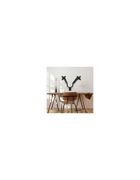 TooQ LP1434TNR-B soporte para monitor 86,4 cm (34") Escritorio Blanco