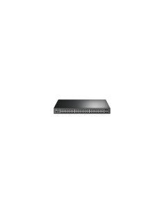 TP-Link TL-SG3452XP switch Gestionado L2+ Gigabit Ethernet (10/100/1000) EnergÍ­a sobre Ethernet (PoE) 1U Negro
