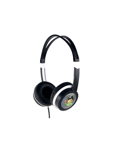 Gembird MHP-JR-BK auricular y casco Auriculares Alámbrico Diadema Música Negro