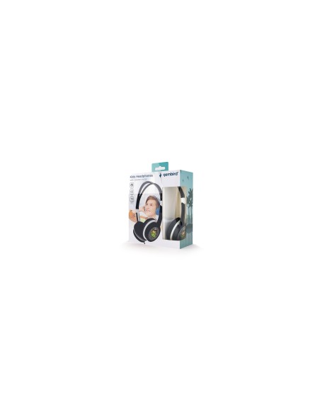 Gembird MHP-JR-BK auricular y casco Auriculares Alámbrico Diadema Música Negro