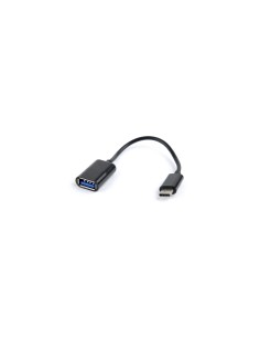 Gembird AB-OTG-CMAF2-01 cable gender changer USB Type-C USB tipo A Negro