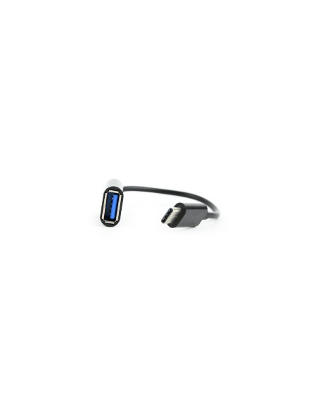 Gembird AB-OTG-CMAF2-01 cable gender changer USB Type-C USB tipo A Negro