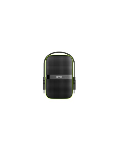 Silicon Power Armor A60 disco duro externo 5 TB Negro, Verde
