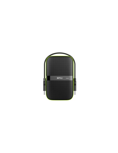 Silicon Power Armor A60 disco duro externo 5 TB Negro, Verde