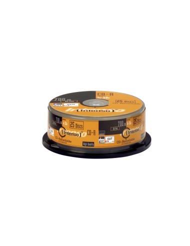 CD-R INTENSO 700 MB 80 MIN 52x  CAKEE BOX 25 1001124
