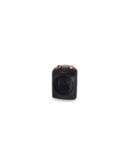 CALEFACTOR ORBEGOZO FH 5036 2200W 2 VELOCIDADES POSICION AIRE FRIO PROTECCION SOBRECALENTAMIENTO NEGRO 17354
