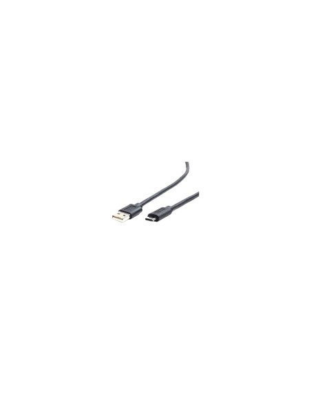 CABLE GEMBIRD CONECTORES USB 2.0 MACHO A USB TIPO-C MACHO 1M NEGRO CCP-USB2-AMCM-1M