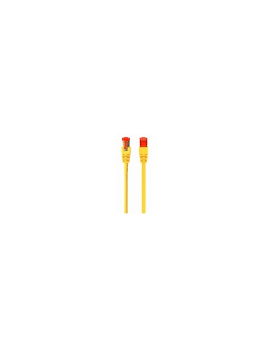 Gembird PP6A-LSZHCU-Y-1M cable de red Amarillo Cat6 S/FTP (S-STP)