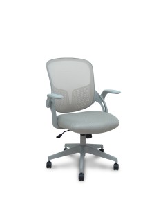Piqueras y Crespo Silla Opti544 gris respaldo malla gris asiento 3D gris