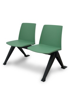 Piqueras y Crespo Bancada 2 puestos Orgaz PVC verde. 2