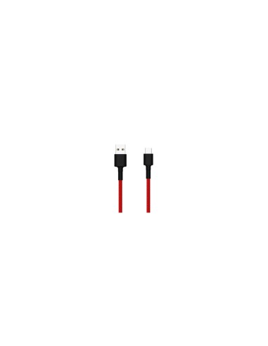 CABLE XIAOMI USB TIPO-A MACHO A USB TIPO-C MACHO 1M NEGRO ROJO SJV4110GL