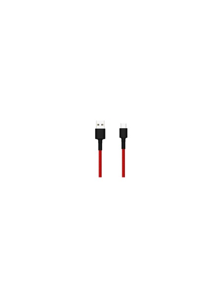 CABLE XIAOMI USB TIPO-A MACHO A USB TIPO-C MACHO 1M NEGRO ROJO SJV4110GL