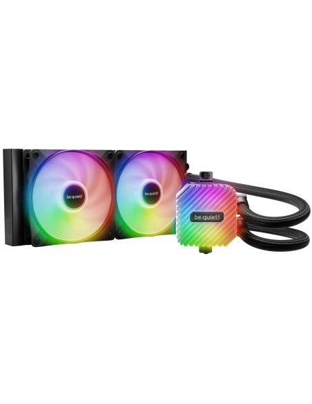be quiet! LIGHT LOOP 240mm Black Procesador Sistema de refrigeración líquida todo en uno 12 cm Negro 1 pieza(s)