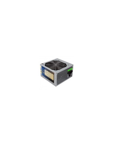 Eightt Fuente de Alimentación 500W. Ventilador silencioso de 12 cm. 1 x ATX 20+4 pines, 1 x EPS/ATX 12V 4 pines, 4x SATA, 2x Mol