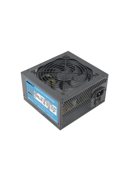 Eightt Fuente de Alimentación 700W Negra. Ventilador silencioso de 12 cm. 1 x ATX 20+4 pines, 1 x CPU 4+4 pin,  1 x PCI-E 6+2 pi
