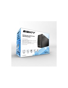 Eightt SAI 1050Va 240V 3-Shuko AVR 2