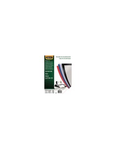 Fellowes Portadas Polipropileno A4 700 Micras Negro Pack 50 Uds