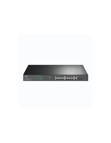 TP-LINK TL-SG1218MP switch Gigabit Ethernet (10/100/1000) EnergÍ­a sobre Ethernet (PoE) Negro