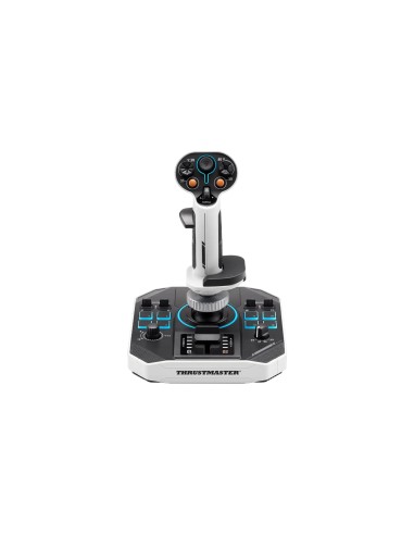 Thrustmaster Sol-R 1 Negro, Blanco USB Palanca de vuelo Analógico/Digital PC