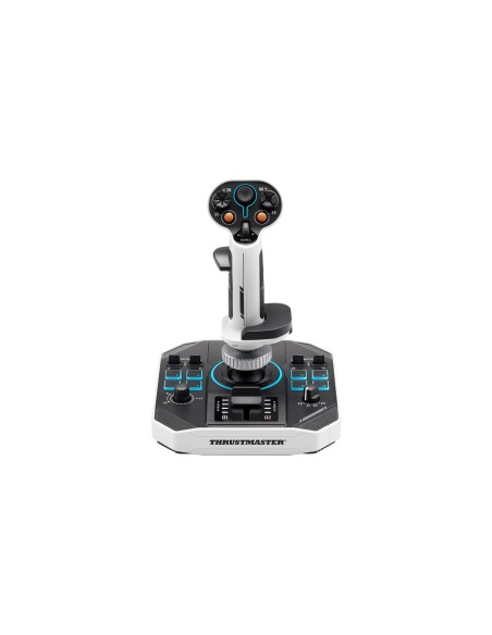 Thrustmaster Sol-R 1 Negro, Blanco USB Palanca de vuelo Analógico/Digital PC