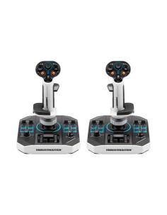 Thrustmaster Sol-R 2 HOSAS Space Sim Duo Negro, Blanco USB Palanca de vuelo Analógico/Digital PC