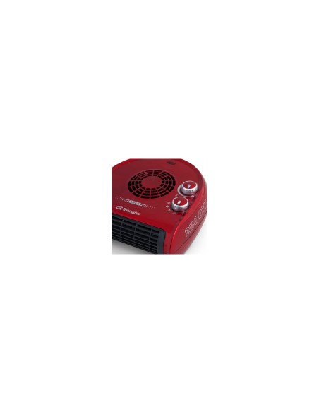 CALEFACTOR ORBEGOZO FH 5033 2500W 2 VELOCIDADES MODO VENTILADOR TERMOSTATO REGULABLE PROTECCION SOBRECALENTAMIENTO ROJO 16849 O
