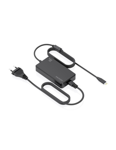 AISENS Cargador De Sobremesa GaN 100W PD3.0 1xUSB-C 1.8m, Negro
