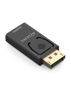 AISENS Conversor Displayport A HDMI 4K@30Hz, DP/M-HDMI/H, Negro
