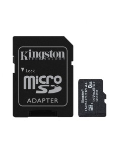 Kingston Technology industrial Memoria microsdhc 8gb UHS-I Clase 10 negro