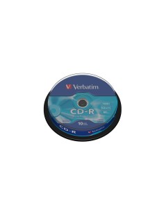 CD-R VERBATIM 10 UNIDADES 700MB 52x 43437