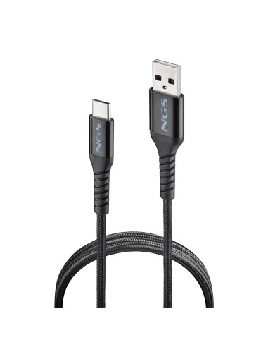 NGS KNOT-AC cable USB USB 2.0 2 m USB A USB C Negro