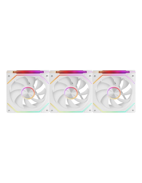 Mars Gaming MF-LINKFINITYKIT2W Carcasa del ordenador Ventilador 12 cm Blanco 3 pieza(s)
